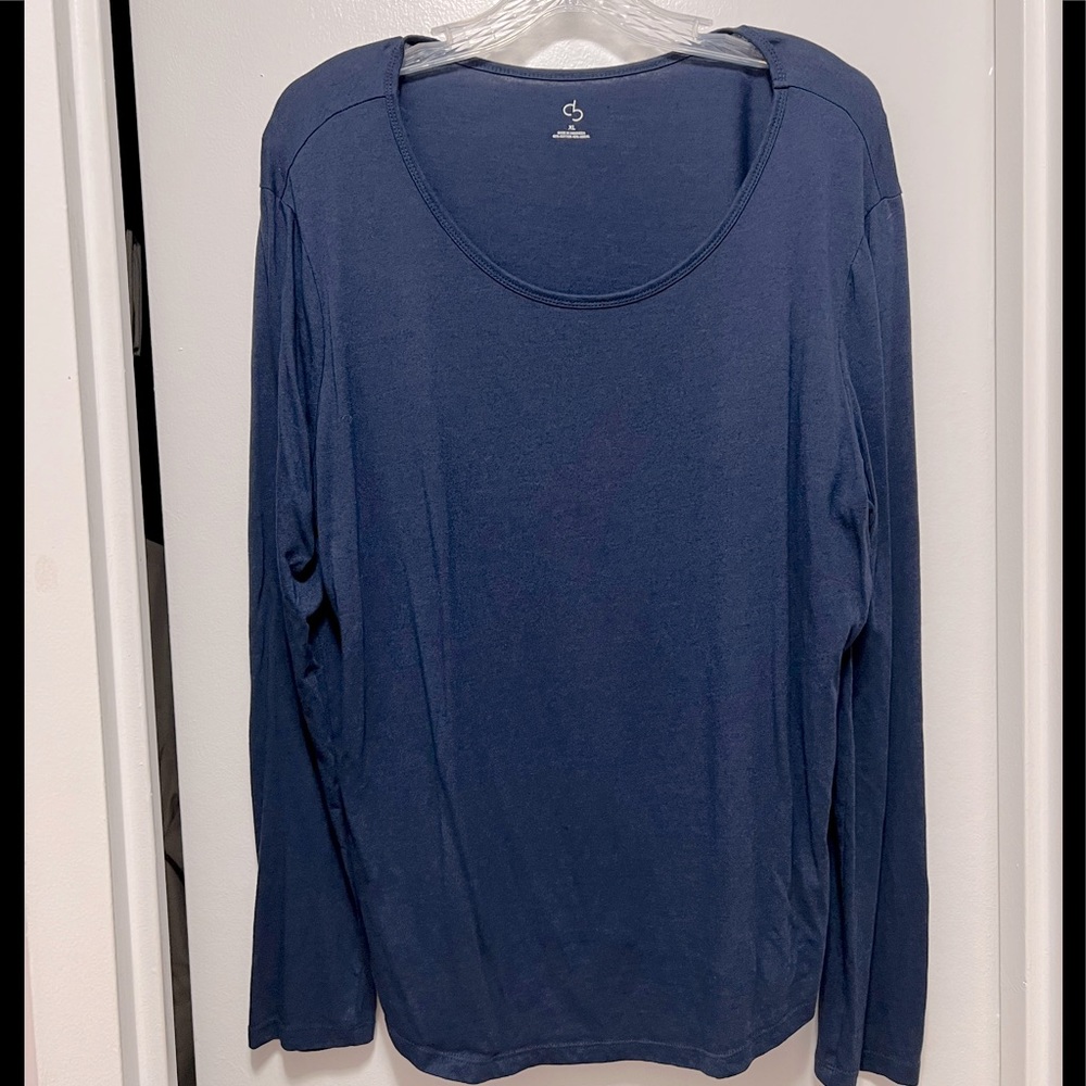 Long Sleeve Tee Navy Blue